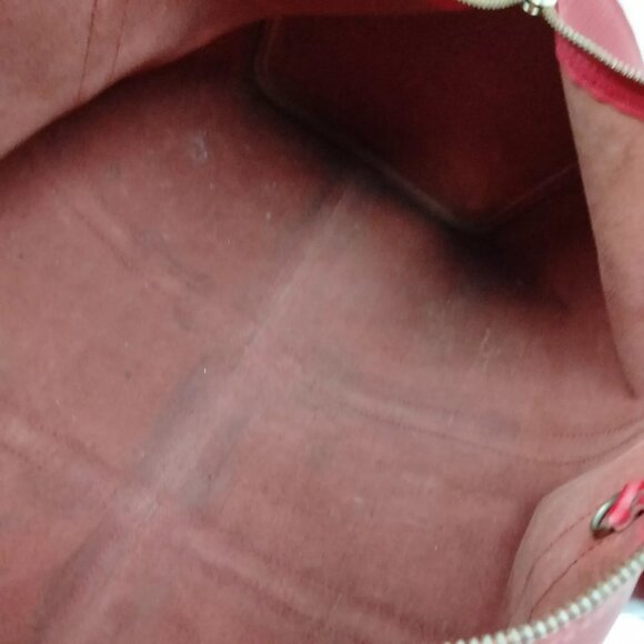 Louis Vuitton Red Epi Boston Bag Keepall 50 - Picture 8 of 10